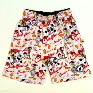 Flow Society Chick-Flow-A Lacrosse Shorts Boys Large Chicken Nuggets Chick-Fil-A